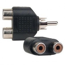 RCA (M) to Dual RCA (F) Adapter 