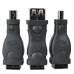 Belkin F3U149 3-in-1 USB Adapter Kit w/Storage Pouch 