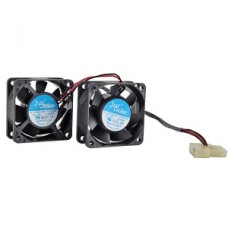 2.36" x 2.36" (60mm) Just Cooler Sleeve Bearing Dual Case Fans