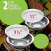 28pc 12-Element T304 Stainless Steel "Waterless" Cookware