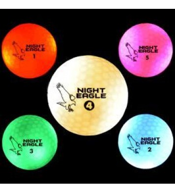 LED Golf Ball Assorted Colors