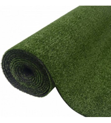 vidaXL Artificial Grass 0.3"/0.4" 4.4'x65.6' Green