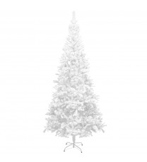 vidaXL Artificial Christmas Tree L 8 ft White