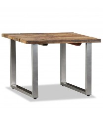 vidaXL Coffee Table Solid Reclaimed Wood 21.7"x21.7"x15.7"