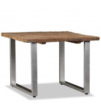 vidaXL Coffee Table Solid Reclaimed Wood 21.7"x21.7"x15.7"