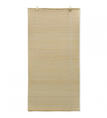 vidaXL Roller Blind Bamboo 59.1"x63" Natural