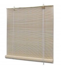 vidaXL Natural Bamboo Roller Blinds 4 pcs 47.2"x63"