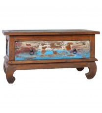 vidaXL Coffee Table 31.5"x19.7"x15.7" Reclaimed Teak Wood