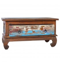 vidaXL Coffee Table 31.5"x19.7"x15.7" Reclaimed Teak Wood