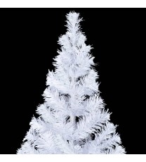 vidaXL Artificial Christmas Tree with LEDs&Ball Set 82.7" 910 Branches