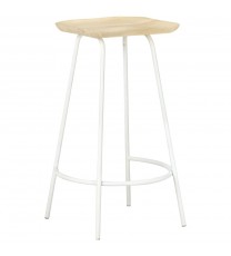 vidaXL Bar Stools 4 pcs Solid Mango Wood