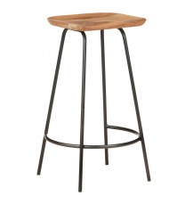 vidaXL Bar Stools 4 pcs Solid Acacia Wood