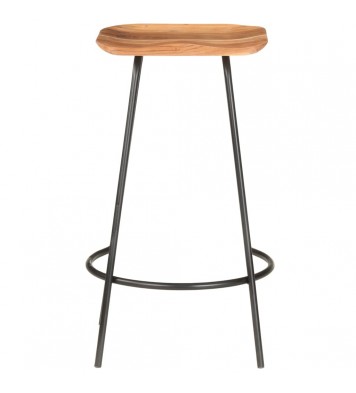 vidaXL Bar Stools 4 pcs Solid Acacia Wood