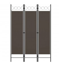 vidaXL 3-Panel Room Divider Anthracite 47.2"x70.9"