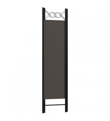 vidaXL 3-Panel Room Divider Anthracite 47.2"x70.9"