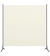 vidaXL 1-Panel Room Divider Cream White 68.9"x70.9"