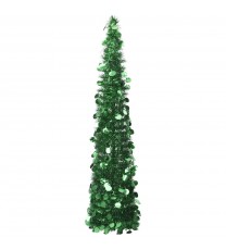 vidaXL Pop-up Artificial Christmas Tree Green 5 ft PET