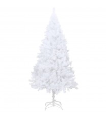 vidaXL Artificial Christmas Tree with Thick Branches White 6 ft PVC