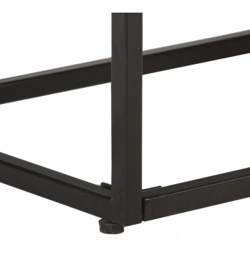 vidaXL TV Stand 70.9"x11.8"x19.7" Rough Mango Wood