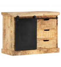 vidaXL Sideboard 31.5"x11.8"x23.6" Solid Mango Wood