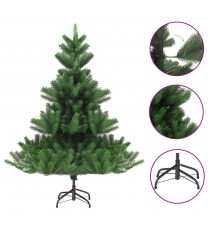 vidaXL Nordmann Fir Artificial Christmas Tree Green 7 ft