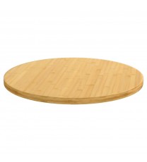 vidaXL Table Top Ø35.4"x1" Bamboo