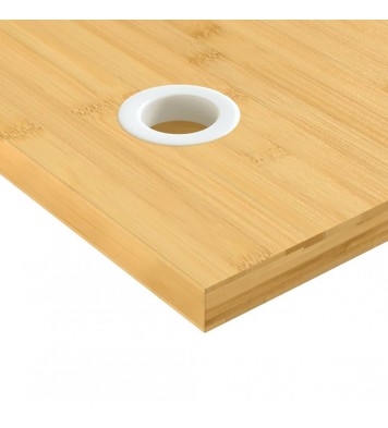 vidaXL Desk Top 39.4"x19.7"x1" Bamboo