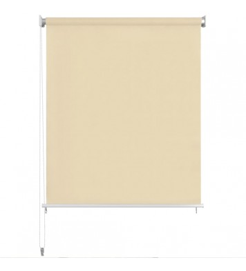 vidaXL Outdoor Roller Blind 39.4"x90.6" Cream