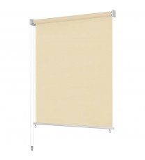 vidaXL Outdoor Roller Blind 47.2"x90.6" Cream