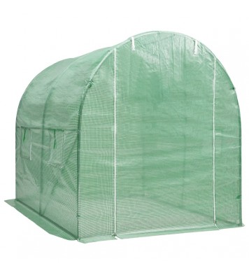 vidaXL Greenhouse 43.1 ft² 6.6'x6.6'x6.6'