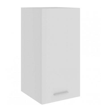 vidaXL Hanging Cabinet White 11.6"x12.2"x23.6" Engineered Wood