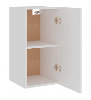 vidaXL Hanging Cabinet White 11.6"x12.2"x23.6" Engineered Wood