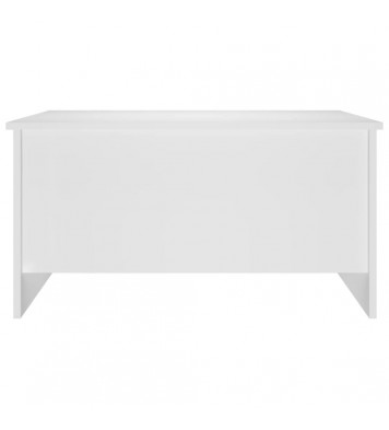 vidaXL Coffee Table White 31.5"x21.9"x16.3" Engineered Wood