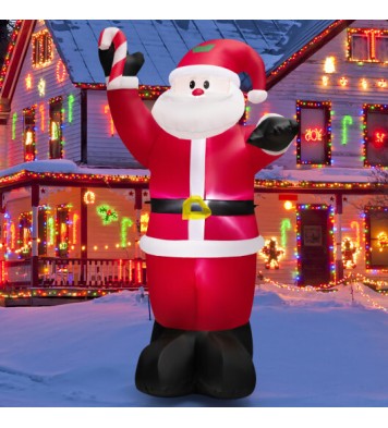 8 Feet Inflatable Santa Claus Decoration