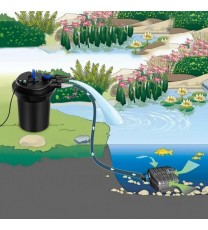 4000 Gallons Pond Pressure Bio Filter with 13W UV Light