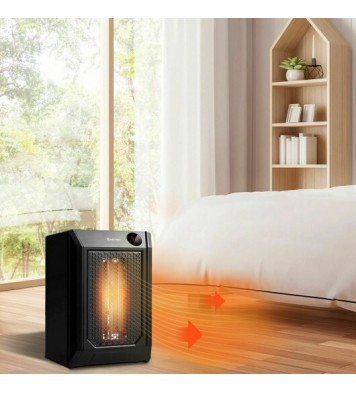 1500 W Remote Control Portable Electric Digital Quartz Space Heater