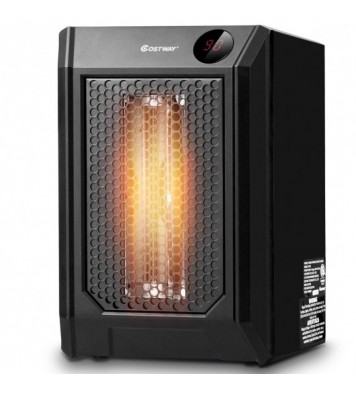 1500 W Remote Control Portable Electric Digital Quartz Space Heater