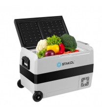 53 Quarts Portable Electric Car Cooler Refrigerator