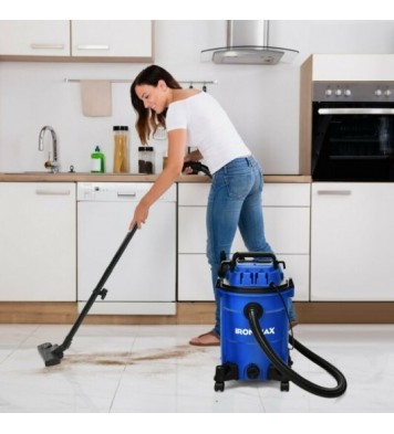 3 in 1 6.6 Gallon 4.8 Peak HP Wet Dry Vacuum Cleaner with Blower-Blue