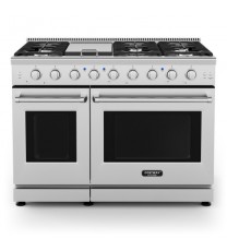 48 Inches Freestanding Natural Gas Range with 7 Burners Cooktop