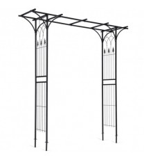 82 x 20.5 Inch Metal Garden Arch for Various Climbing Plant