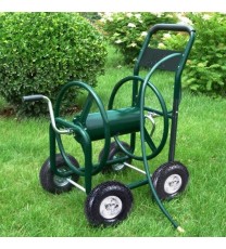 300 Feet Garden Yard Water Planting Hose Reel Cart