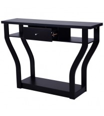 Modern Sofa Accent Table with Drawer