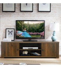 Classic Style TV Console Cabinet for 65-Inch TV with 2 Cable Management Holes