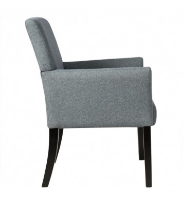 Executive Guest Chair Reception Waiting Room Arm Chair-Gray