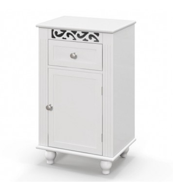 Bathroom Floor Storage Cabinet Organizer with Drawer