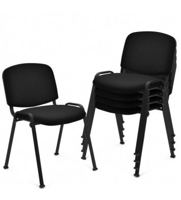 5 Pieces Elegant Conference Office Chair Set for Guest Reception