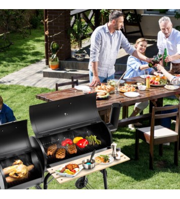 Outdoor BBQ Grill Barbecue Pit Patio Cooker