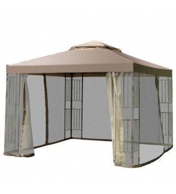 10 Feet x 10 Feet Awning Patio Screw-free Structure Canopy Tent