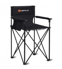 Portable 38 Inch Oversized High Camping Fishing Folding Chair